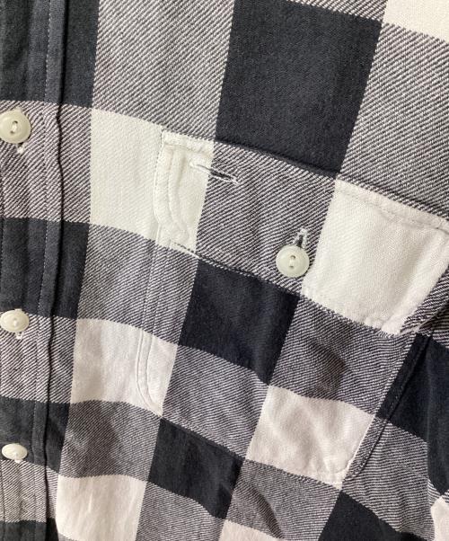 POLO RALPH LAUREN（ポロ・ラルフローレン）POLO RALPH LAUREN (ポロ・ラルフローレン) 長袖シャツ グレー×ホワイト サイズ:SIZE Mの古着・服飾アイテム