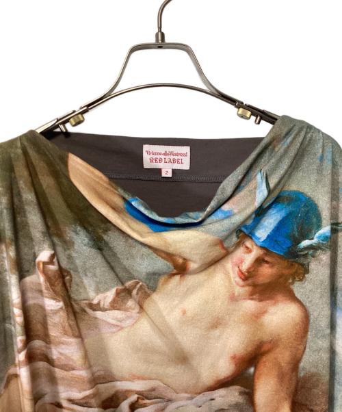 Vivienne Westwood RED LABEL（ヴィヴィアンウエストウッドレッドレーベル）Vivienne Westwood RED LABEL (ヴィヴィアンウエストウッドレッドレーベル) 半袖ワンピース マルチカラー サイズ:2の古着・服飾アイテム