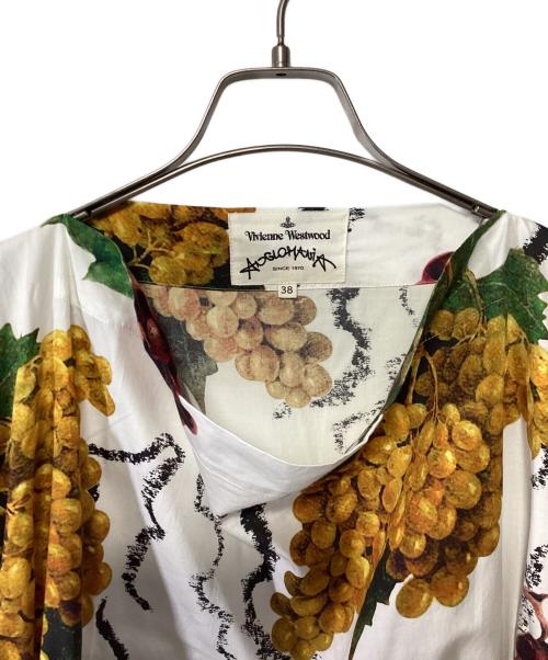 Vivienne Westwood ANGLOMANIA（ヴィヴィアンウエストウッドアングロマニア）Vivienne Westwood ANGLOMANIA (ヴィヴィアンウエストウッドアングロマニア) ノースリーブ・キャミソールワンピース アイボリー サイズ:38の古着・服飾アイテム