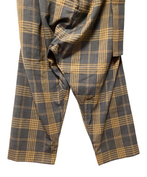 Vivienne Westwood（ヴィヴィアンウエストウッド）Vivienne Westwood (ヴィヴィアンウエストウッド) サロペット グレー×ベージュ サイズ:Mの古着・服飾アイテム