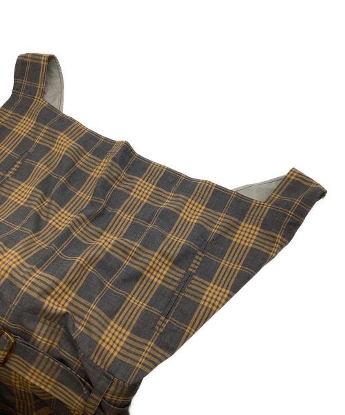 Vivienne Westwood（ヴィヴィアンウエストウッド）Vivienne Westwood (ヴィヴィアンウエストウッド) サロペット グレー×ベージュ サイズ:Mの古着・服飾アイテム