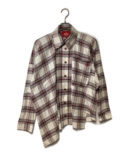 Vivienne Westwood RED LABEL（ヴィヴィアンウエストウッドレッドレーベル）Vivienne Westwood RED LABEL (ヴィヴィアンウエストウッドレッドレーベル) 長袖シャツ アイボリー サイズ:00の古着・服飾アイテム