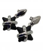 Wedgwoodウェッジウッド）の古着「ピアス　ブラックスター」｜ブラック×シルバーカラー