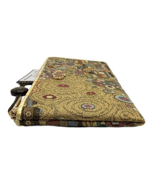 Think Bee!（シンクビー!）Think Bee! (シンクビー!) L字ファスナーウォレット　ゴールデンクリムト マルチカラーの古着・服飾アイテム