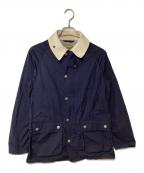 Barbourバブアー）の古着「ミリタリージャケット　BARBOURS SOUTH SHIELDS」｜ネイビー×ベージュ