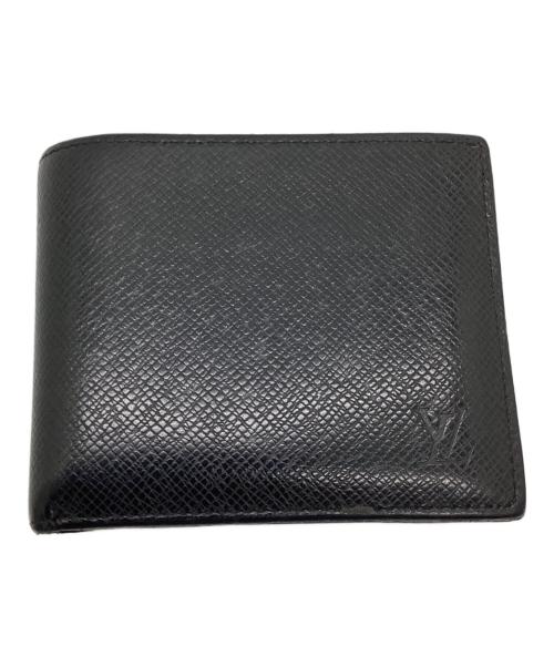 LOUIS VUITTON（ルイ ヴィトン）LOUIS VUITTON (ルイ ヴィトン) ポルトフォイユ・アメリゴ NM　タイガ ブラックの古着・服飾アイテム