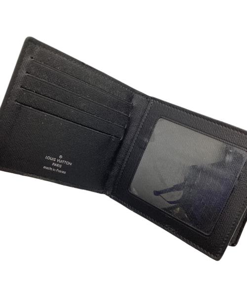 LOUIS VUITTON（ルイ ヴィトン）LOUIS VUITTON (ルイ ヴィトン) ポルトフォイユ・アメリゴ NM　タイガ ブラックの古着・服飾アイテム