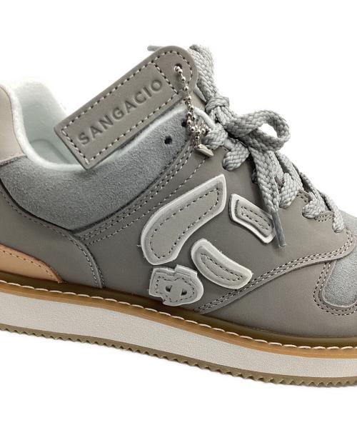 Sangacio（サンガッチョ）Sangacio (サンガッチョ) にゅ~ず CREPE グレー サイズ:23.5 未使用品の古着・服飾アイテム