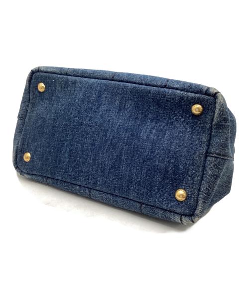 PRADA（プラダ）PRADA (プラダ) ショルダーバッグ　カナパ インディゴの古着・服飾アイテム