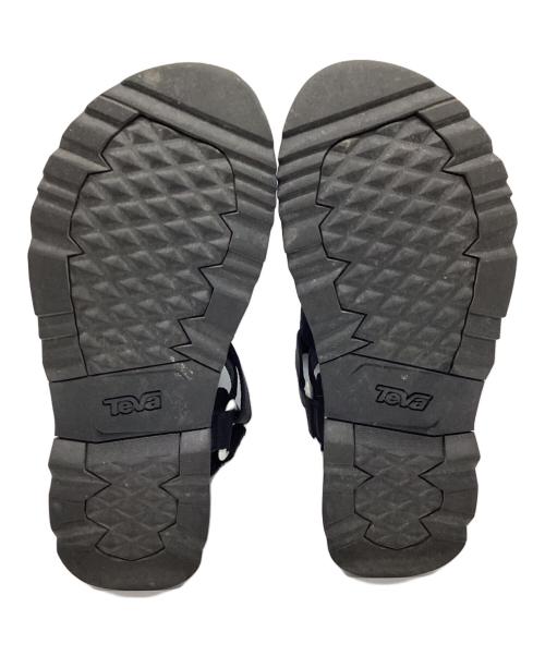 TEVA（テバ）TEVA (テバ) スポーツサンダル ブラック×ホワイト サイズ:24.0の古着・服飾アイテム