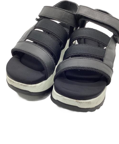 TEVA（テバ）TEVA (テバ) スポーツサンダル ブラック×ホワイト サイズ:24.0の古着・服飾アイテム