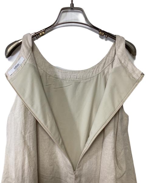 JOURNAL STANDARD relume（ジャーナルスタンダード レリューム）JOURNAL STANDARD relume (ジャーナルスタンダード レリューム) ノースリーブワンピース ベージュ サイズ:Fの古着・服飾アイテム