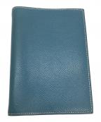 HERMESエルメス）の古着「手帳カバー」｜スカイブルー