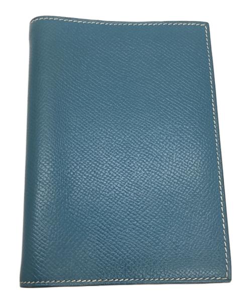 HERMES（エルメス）HERMES (エルメス) 手帳カバー スカイブルーの古着・服飾アイテム