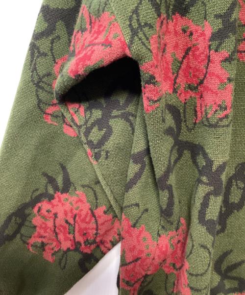 HI-GATE（ハイゲート）HI-GATE (ハイゲート) 厚手カーディガン グリーン サイズ:2の古着・服飾アイテム