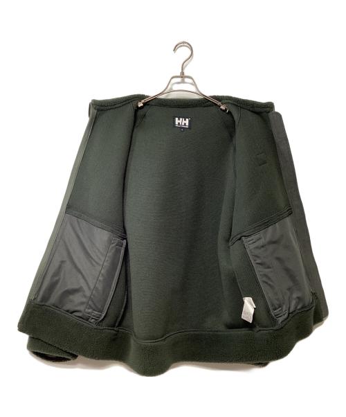 HELLY HANSEN（ヘリーハンセン）HELLY HANSEN (ヘリーハンセン) ファイバーパイルジャケット グリーン サイズ:XLの古着・服飾アイテム