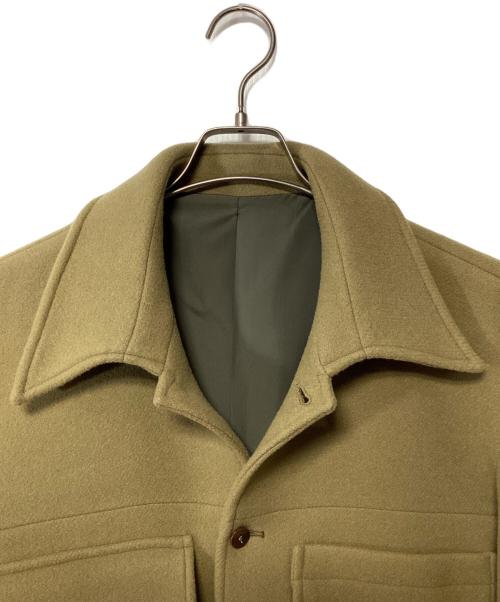 costumein（コストゥメイン）costumein (コストゥメイン) メルトンジャケット カーキ サイズ:TG 48の古着・服飾アイテム