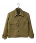 costumein（コストゥメイン）の古着「メルトンジャケット」｜カーキ