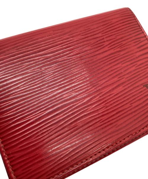 LOUIS VUITTON（ルイ ヴィトン）LOUIS VUITTON (ルイ ヴィトン) ポルト2カルト ヴェルティカル　エピの古着・服飾アイテム