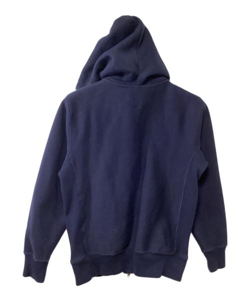 Champion（チャンピオン）Champion (チャンピオン) ジップパーカー ネイビー サイズ:MEDIUMの古着・服飾アイテム