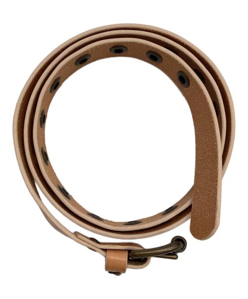 Vivienne Westwood（ヴィヴィアンウエストウッド）Vivienne Westwood (ヴィヴィアンウエストウッド) レザーベルト ナチュラルの古着・服飾アイテム