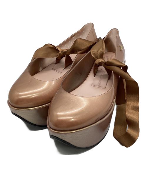 Vivienne Westwood（ヴィヴィアンウエストウッド）Vivienne Westwood (ヴィヴィアンウエストウッド) ロッキンホースバレリーナ　melissa サイズ:23の古着・服飾アイテム