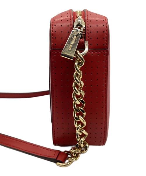MICHAEL KORS（マイケル・コース）MICHAEL KORS (マイケル・コース) ショルダーバッグ レッドの古着・服飾アイテム