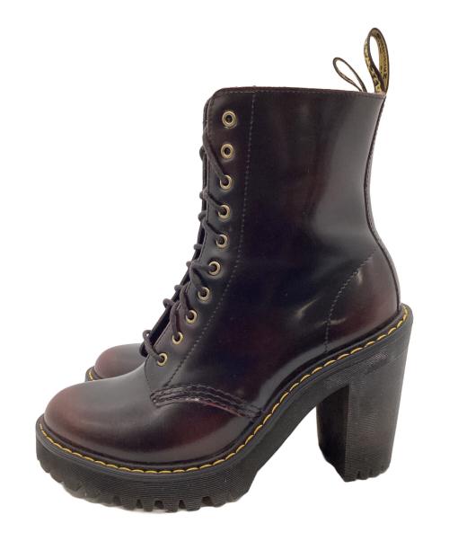 Dr.Martens（ドクターマーチン）Dr.Martens (ドクターマーチン) 10ホールヒールブーツ　KENDRA ブラウン サイズ:UK5の古着・服飾アイテム