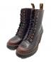 Dr.Martens（ドクターマーチン）の古着「10ホールヒールブーツ　KENDRA」｜ブラウン
