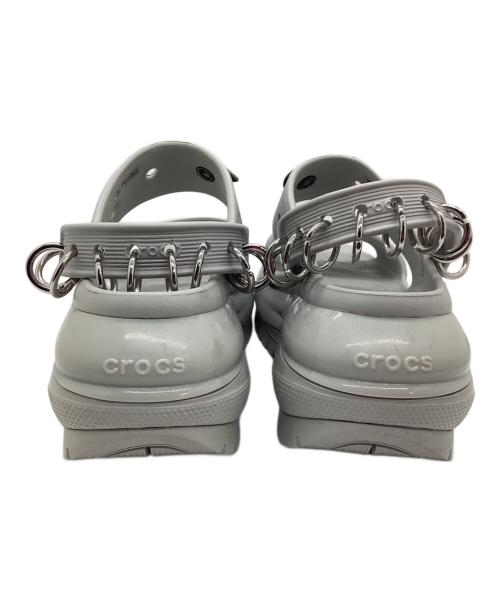 crocs（クロックス）crocs (クロックス) 厚底サンダル　Mege Crush グレー サイズ:M7の古着・服飾アイテム