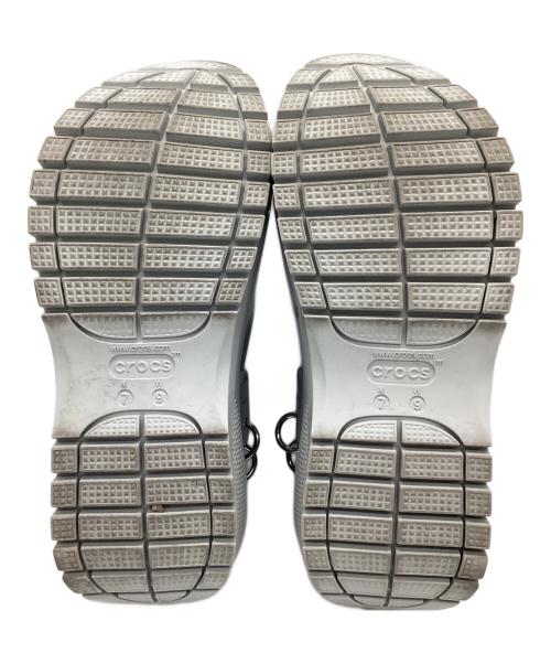 crocs（クロックス）crocs (クロックス) 厚底サンダル　Mege Crush グレー サイズ:M7の古着・服飾アイテム