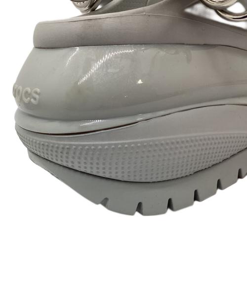 crocs（クロックス）crocs (クロックス) 厚底サンダル　Mege Crush グレー サイズ:M7の古着・服飾アイテム