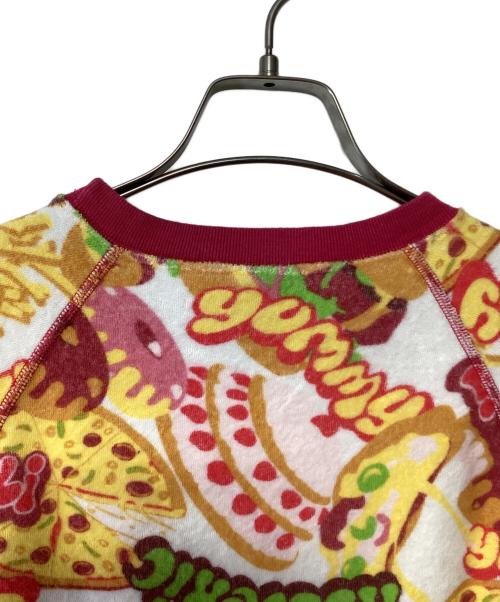 Hysteric Glamour（ヒステリックグラマー）Hysteric Glamour (ヒステリックグラマー) 半袖リンガーTシャツ ホワイト×ピンク サイズ:FREEの古着・服飾アイテム