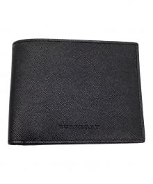 BURBERRY（バーバリー）の古着「2つ折り財布」｜ブラック