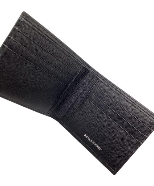 BURBERRY（バーバリー）BURBERRY (バーバリー) 2つ折り財布 ブラックの古着・服飾アイテム