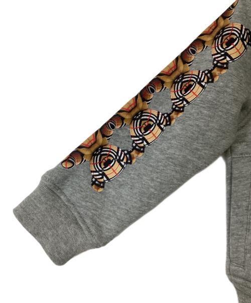 BURBERRY（バーバリー）BURBERRY (バーバリー) ジップパーカー　トーマスベア グレー サイズ:80cmの古着・服飾アイテム