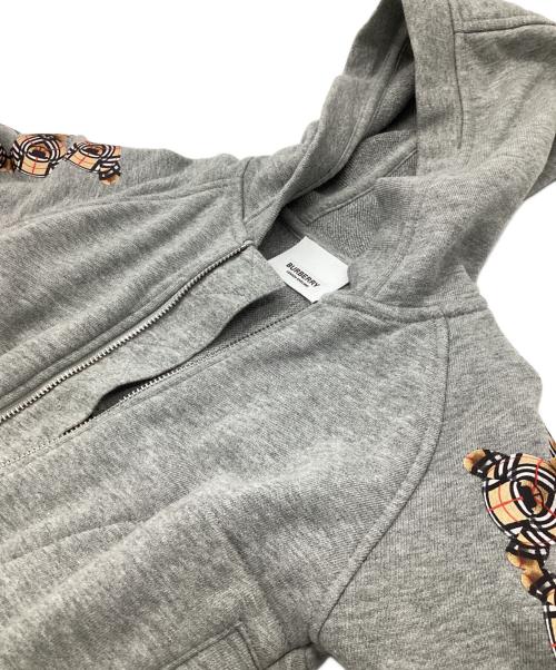 BURBERRY（バーバリー）BURBERRY (バーバリー) ジップパーカー　トーマスベア グレー サイズ:80cmの古着・服飾アイテム