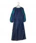 sara mallika (サラマリカ) 半袖ワンピース インディゴ×ブルー サイズ:記載無し：7000円