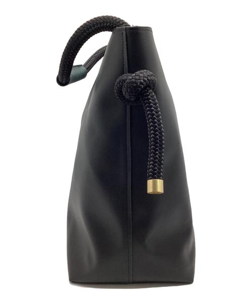 ZUCCA（ズッカ）ZUCCA (ズッカ) YACHT ROPE BAG ブラック×グリーンの古着・服飾アイテム