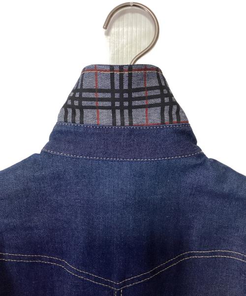 BURBERRY LONDON（バーバリーロンドン）BURBERRY LONDON (バーバリーロンドン) デニムジャケット ネイビー サイズ:40の古着・服飾アイテム