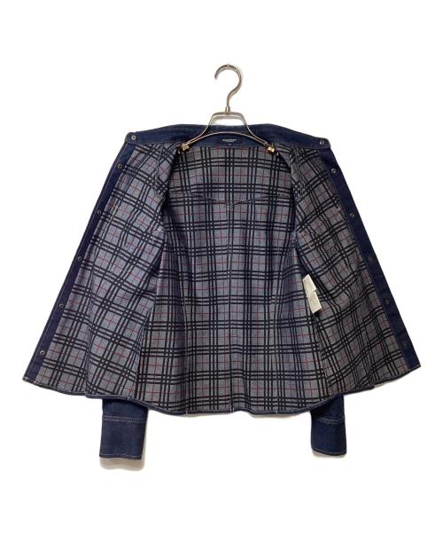 BURBERRY LONDON（バーバリーロンドン）BURBERRY LONDON (バーバリーロンドン) デニムジャケット ネイビー サイズ:40の古着・服飾アイテム