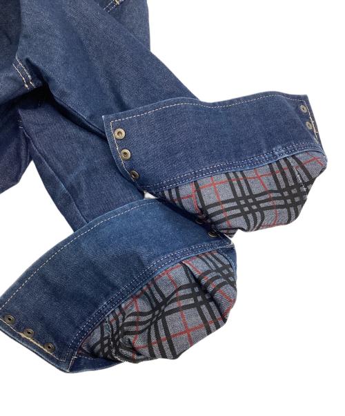 BURBERRY LONDON（バーバリーロンドン）BURBERRY LONDON (バーバリーロンドン) デニムジャケット ネイビー サイズ:40の古着・服飾アイテム