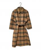Burberry'sバーバリーズ）の古着「リバーシブルウールコート」｜ブラウン