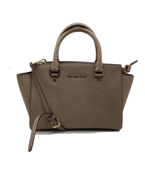 MICHAEL KORS（マイケル・コース）MICHAEL KORS (マイケルコース) 2WAYバッグ ブラウンの古着・服飾アイテム
