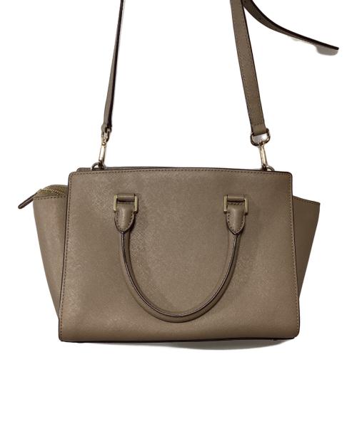 MICHAEL KORS（マイケル・コース）MICHAEL KORS (マイケルコース) 2WAYバッグ ブラウンの古着・服飾アイテム