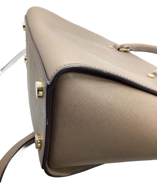 MICHAEL KORS（マイケル・コース）MICHAEL KORS (マイケルコース) 2WAYバッグ ブラウンの古着・服飾アイテム