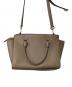 MICHAEL KORS (マイケルコース) 2WAYバッグ ブラウン：6000円