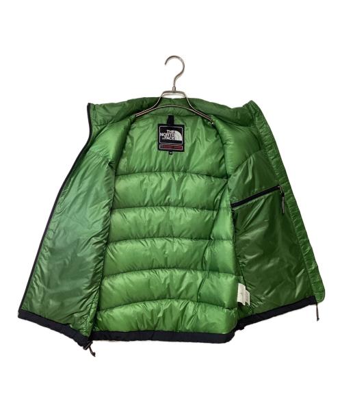 THE NORTH FACE（ザ ノース フェイス）THE NORTH FACE (ザ ノース フェイス) ダウンジャケット ACONCAGUA VEST グリーン サイズ:Mの古着・服飾アイテム