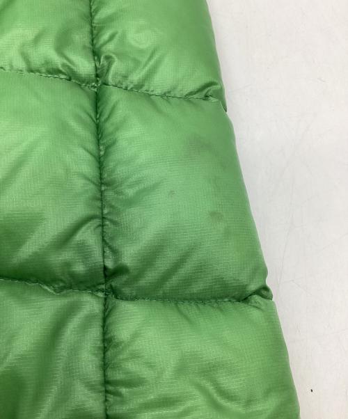 THE NORTH FACE（ザ ノース フェイス）THE NORTH FACE (ザ ノース フェイス) ダウンジャケット ACONCAGUA VEST グリーン サイズ:Mの古着・服飾アイテム