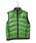 THE NORTH FACE（ザ ノース フェイス）の古着「ダウンジャケット ACONCAGUA VEST」｜グリーン
